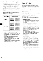 Preview for 8 page of Sony Francais) Operating Instructions Manual