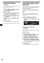 Preview for 34 page of Sony Francais) Operating Instructions Manual