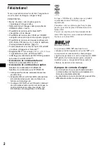 Preview for 46 page of Sony Francais) Operating Instructions Manual