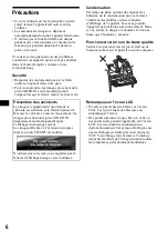 Preview for 50 page of Sony Francais) Operating Instructions Manual