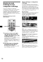 Preview for 56 page of Sony Francais) Operating Instructions Manual