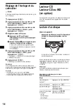 Preview for 58 page of Sony Francais) Operating Instructions Manual