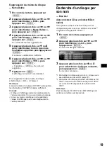 Preview for 63 page of Sony Francais) Operating Instructions Manual