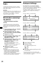 Preview for 64 page of Sony Francais) Operating Instructions Manual