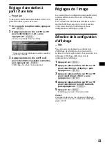 Preview for 67 page of Sony Francais) Operating Instructions Manual