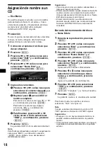 Предварительный просмотр 108 страницы Sony Francais) Operating Instructions Manual