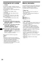 Предварительный просмотр 126 страницы Sony Francais) Operating Instructions Manual