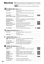 Предварительный просмотр 68 страницы Sony FS100EK Operating Manual