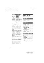 Preview for 4 page of Sony FST-GTK1I Operating Instructions Manual