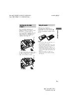 Preview for 11 page of Sony FST-GTK1I Operating Instructions Manual