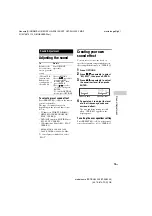 Preview for 19 page of Sony FST-SH2000 Operating Instructions Manual