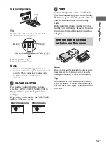 Preview for 15 page of Sony FST-ZUX9 - Mini Hi-fi Component System Operating Instructions Manual