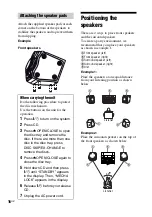 Preview for 16 page of Sony FST-ZUX9 - Mini Hi-fi Component System Operating Instructions Manual