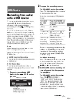 Предварительный просмотр 23 страницы Sony FST-ZUX9 - Mini Hi-fi Component System Operating Instructions Manual