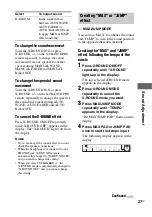 Preview for 37 page of Sony FST-ZUX9 - Mini Hi-fi Component System Operating Instructions Manual