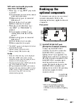 Preview for 45 page of Sony FST-ZUX9 - Mini Hi-fi Component System Operating Instructions Manual