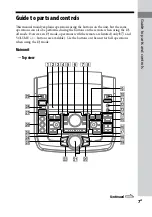 Предварительный просмотр 7 страницы Sony FST-ZUX999 Operating Instructions Manual