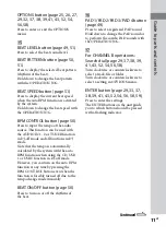 Preview for 11 page of Sony FST-ZUX999 Operating Instructions Manual