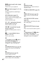 Preview for 12 page of Sony FST-ZUX999 Operating Instructions Manual