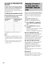 Preview for 16 page of Sony FST-ZX100D Operating Instructions Manual