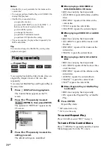 Preview for 24 page of Sony FST-ZX100D Operating Instructions Manual