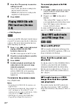 Preview for 26 page of Sony FST-ZX100D Operating Instructions Manual