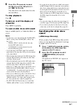 Preview for 31 page of Sony FST-ZX100D Operating Instructions Manual