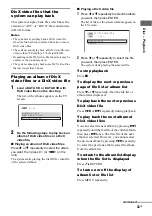 Preview for 33 page of Sony FST-ZX100D Operating Instructions Manual