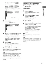 Предварительный просмотр 35 страницы Sony FST-ZX100D Operating Instructions Manual