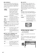 Preview for 46 page of Sony FST-ZX100D Operating Instructions Manual