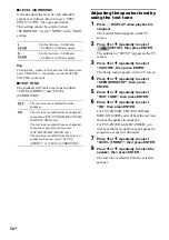 Предварительный просмотр 50 страницы Sony FST-ZX100D Operating Instructions Manual