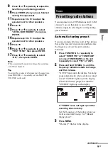 Предварительный просмотр 51 страницы Sony FST-ZX100D Operating Instructions Manual