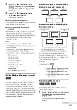 Preview for 65 page of Sony FST-ZX100D Operating Instructions Manual