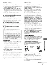 Preview for 87 page of Sony FST-ZX100D Operating Instructions Manual