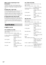 Preview for 88 page of Sony FST-ZX100D Operating Instructions Manual