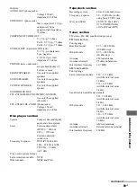 Preview for 89 page of Sony FST-ZX100D Operating Instructions Manual