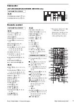 Preview for 104 page of Sony FST-ZX100D Operating Instructions Manual