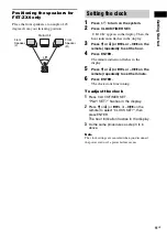 Предварительный просмотр 11 страницы Sony FST-ZX6 Operating Instructions Manual