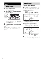 Preview for 12 page of Sony FST-ZX6 Operating Instructions Manual