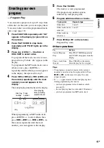 Preview for 15 page of Sony FST-ZX6 Operating Instructions Manual