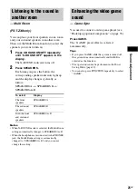 Preview for 25 page of Sony FST-ZX6 Operating Instructions Manual