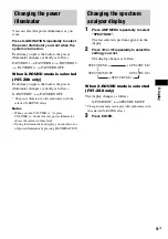 Preview for 31 page of Sony FST-ZX6 Operating Instructions Manual