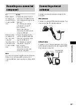 Предварительный просмотр 35 страницы Sony FST-ZX6 Operating Instructions Manual