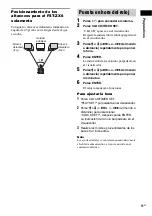 Preview for 57 page of Sony FST-ZX6 Operating Instructions Manual