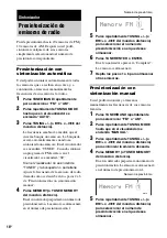 Preview for 62 page of Sony FST-ZX6 Operating Instructions Manual