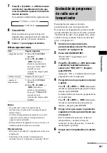 Preview for 75 page of Sony FST-ZX6 Operating Instructions Manual