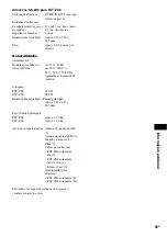 Preview for 91 page of Sony FST-ZX6 Operating Instructions Manual