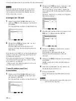 Preview for 170 page of Sony FWD-32LX1 Operating Instructions Manual