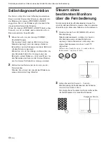 Предварительный просмотр 172 страницы Sony FWD-32LX1 Operating Instructions Manual