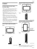 Preview for 61 page of Sony FWD-32LX1R Mounting Bracket Operating Instructions Manual